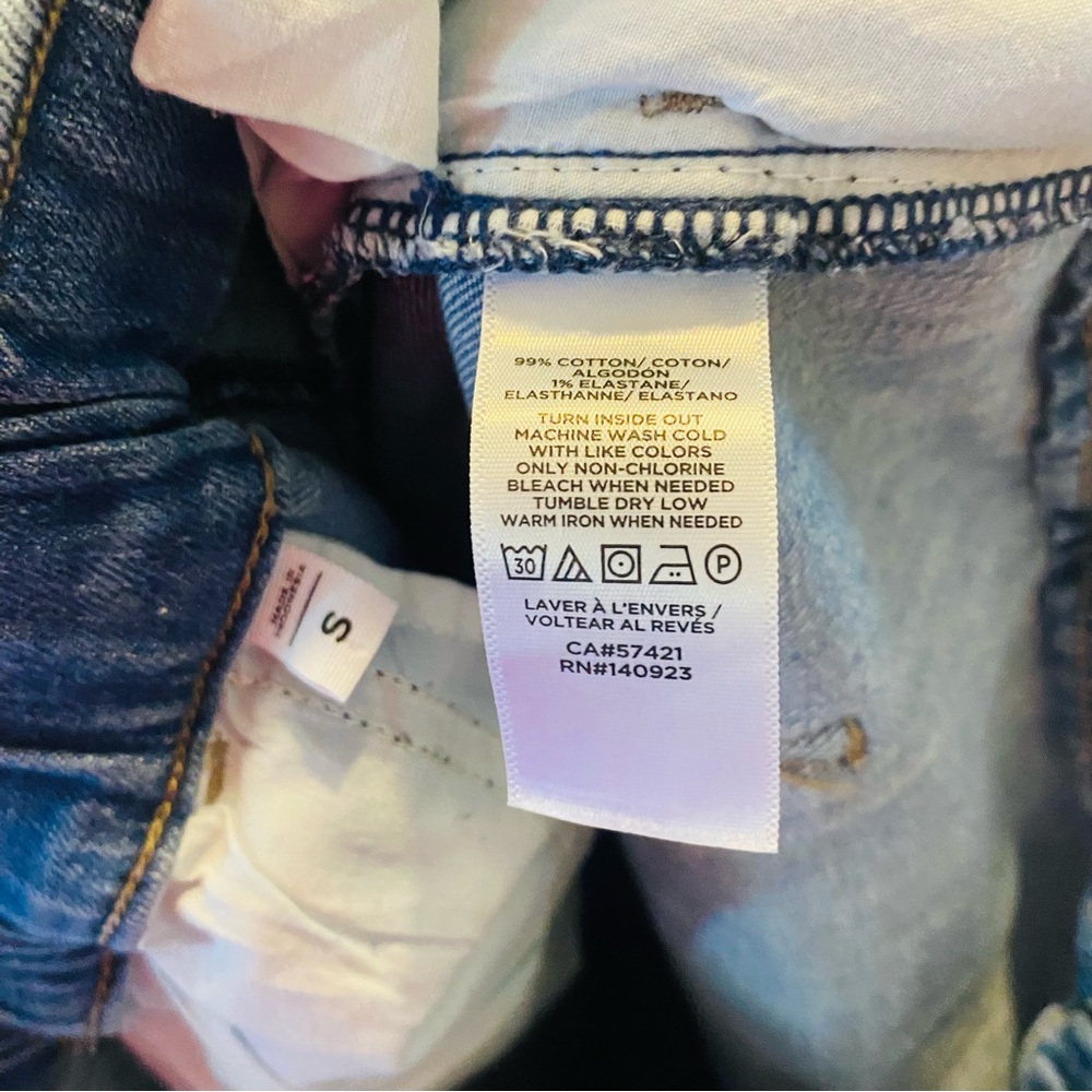 Ann Taylor Loft High Rise Jogger Jeans Small - Picture 8 of 8